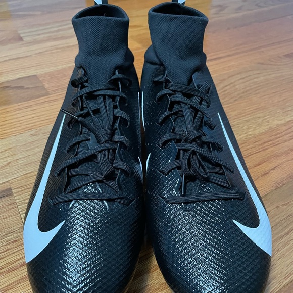 Men\'s Size 14.5 Nike Vapor Untouchable Pro 3 D Football Cleats Black AO3022-010. main image 8